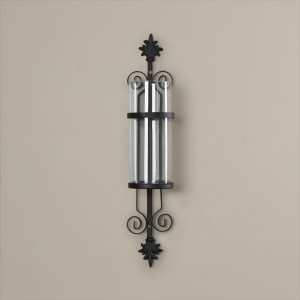 Alcott Hill Glass/Metal Wall Sconce Candle Holder ALCT3157